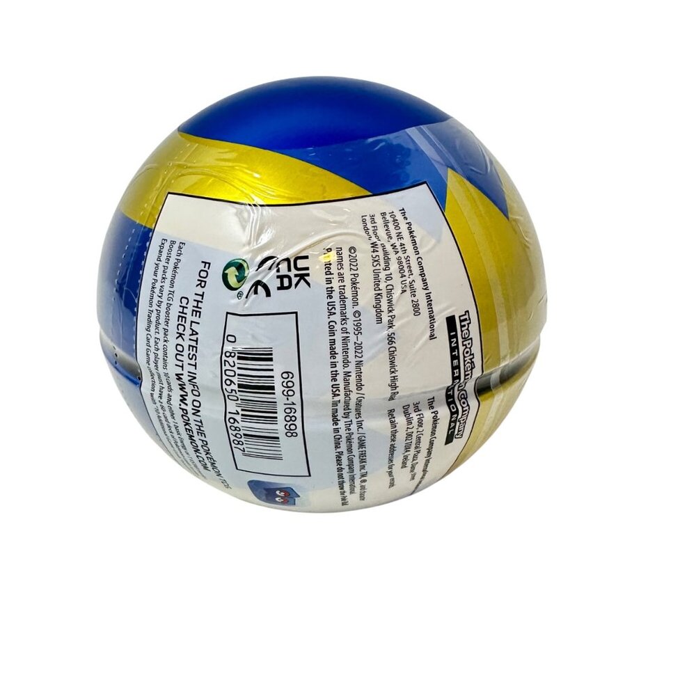 FACTORY SEALED Pokemon TCG Quick Ball Pokeball Tin J21 New - Picture 2 of 4